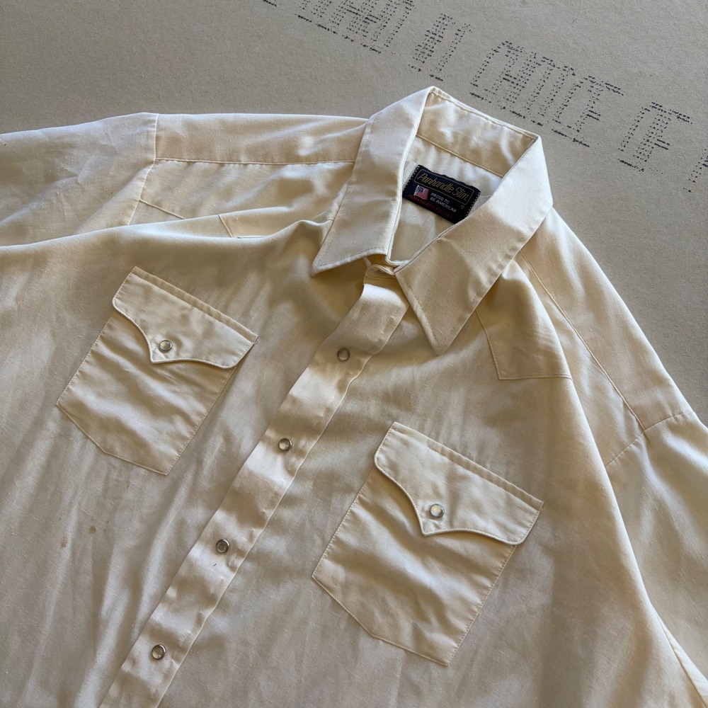 Vintage 60s Panhandle Slim Western Pearl Snap Shirt